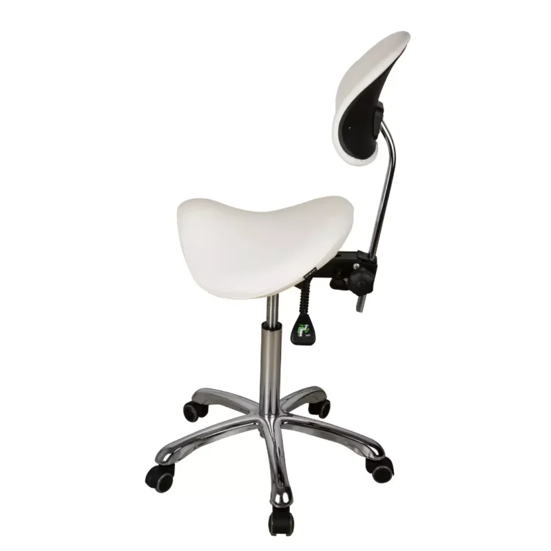 Emma Spa Technician Stool with Backrest - Image 6