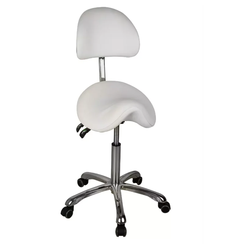 Emma Spa Technician Stool with Backrest