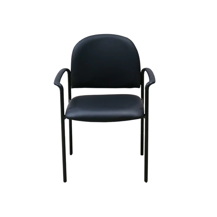 Black Salon Reception Chair